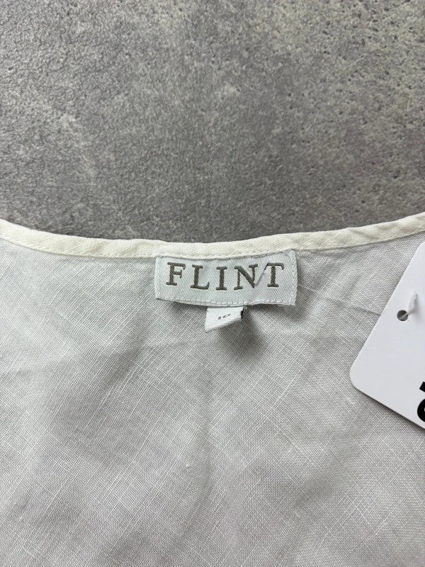 white linen bias cut drop waist maxi dress