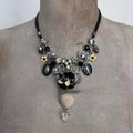 boho flower draped necklace