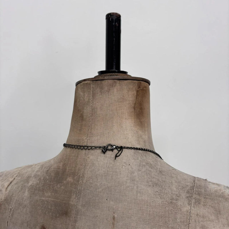drape gothic grunge necklace