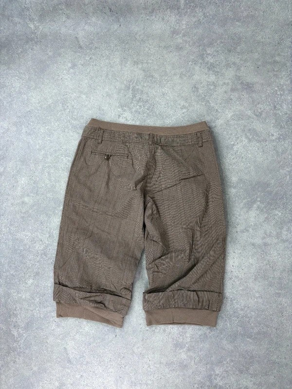Cop Copine brown cropped capri pants
