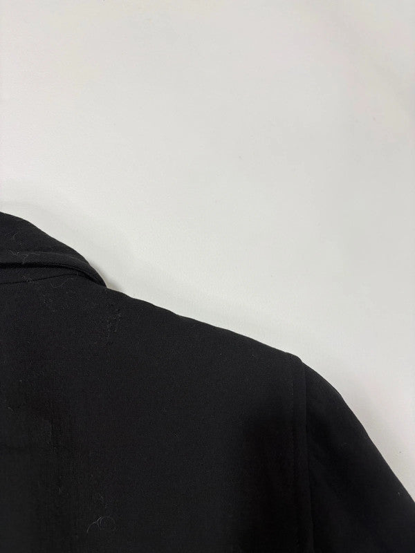 Black Ralph Lauren purple label silk and wool jacket