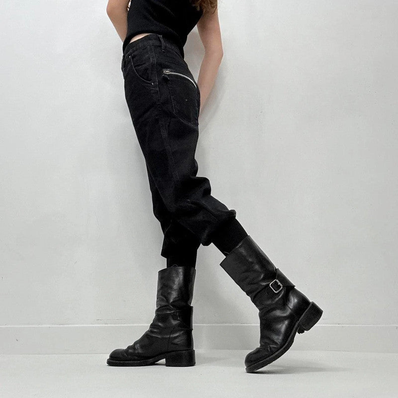 Diesel baggy grunge rib trousers