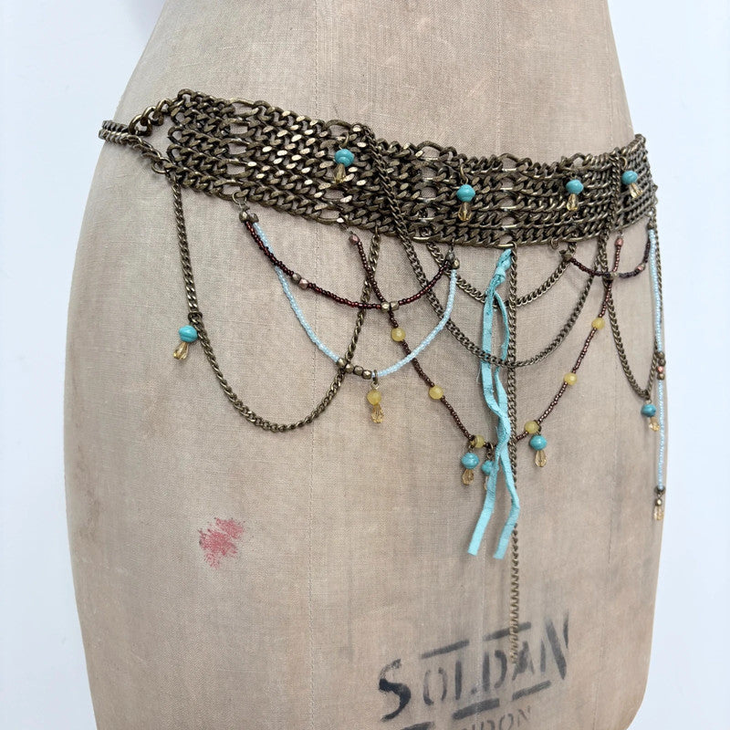 draped chain boho fairy belt