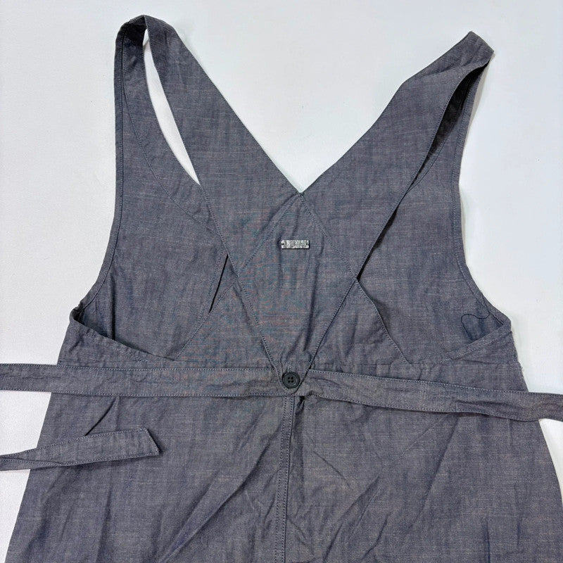 Diesel grey denim pinafore dress