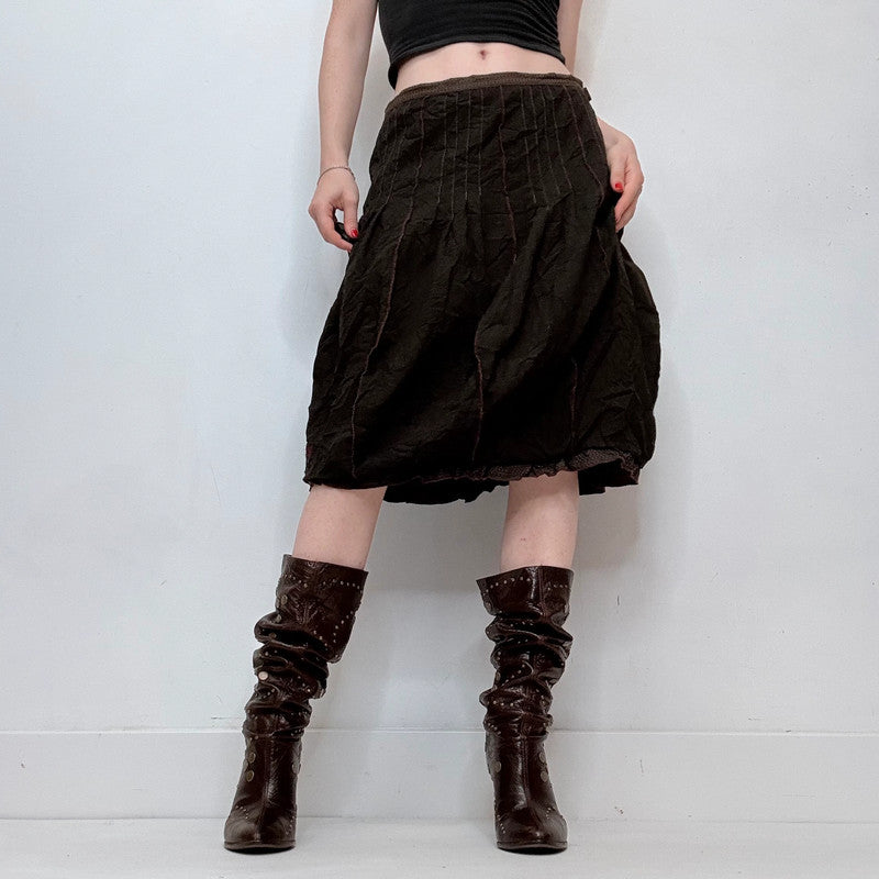 Cop Copine structured puff skirt