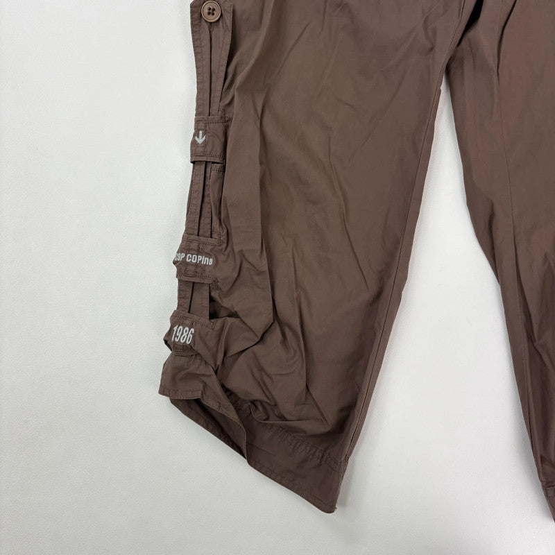 Cop Copine brown wide leg trousers