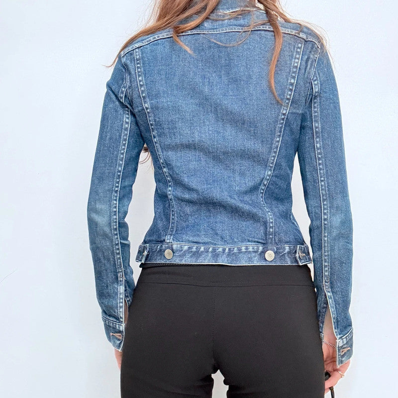 fitted french connection denim jacket