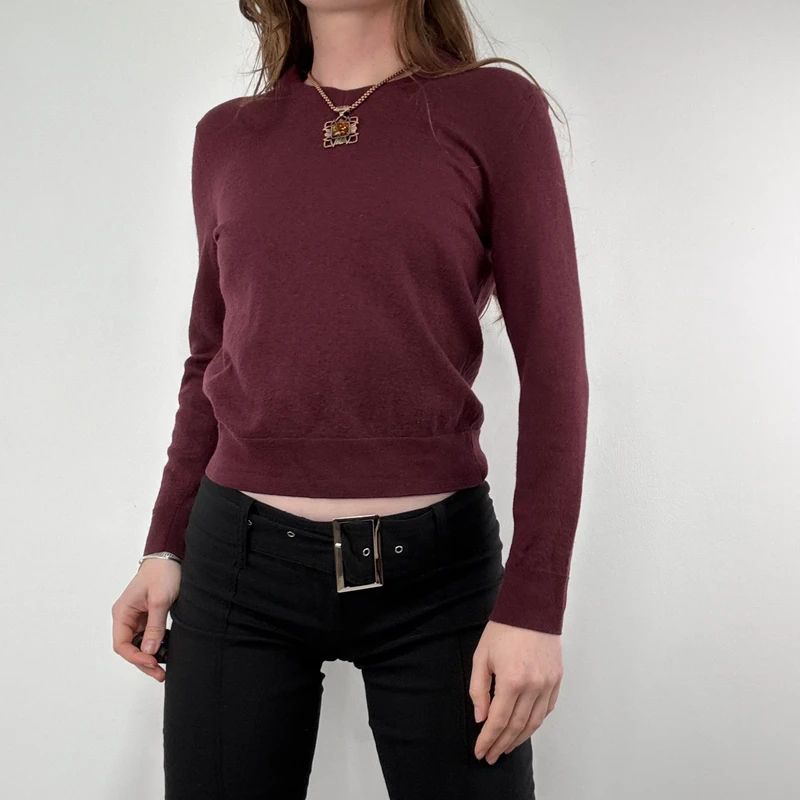 Paul smith preppy cropped boxy knit jumper