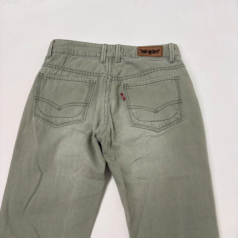 flared khaki levis jeans