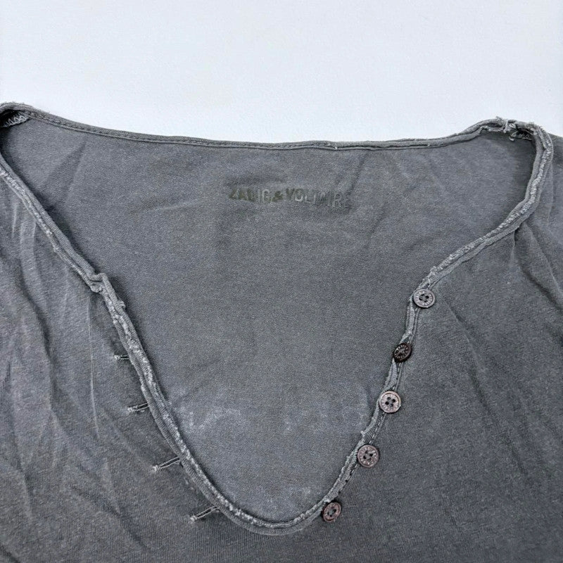 graphic distressed slouchy Zadig & Voltaire t-shirt