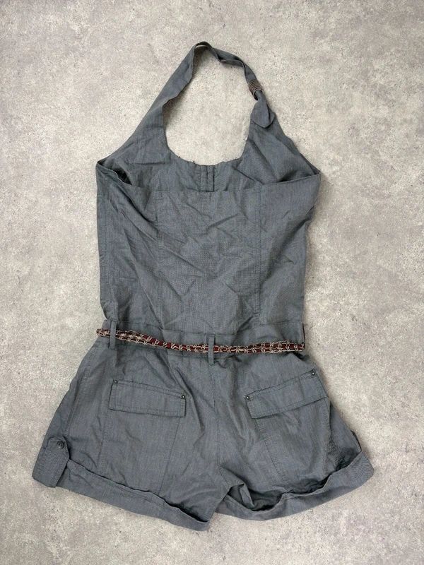 Cop copine slouchy drop waist shorts romper