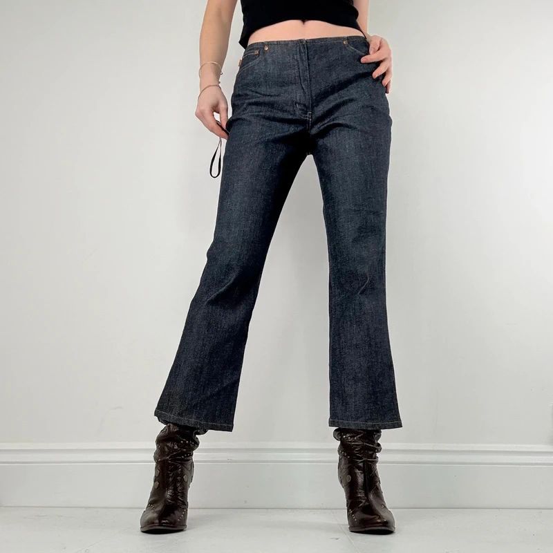 dark wash salvage denim FCUK jeans