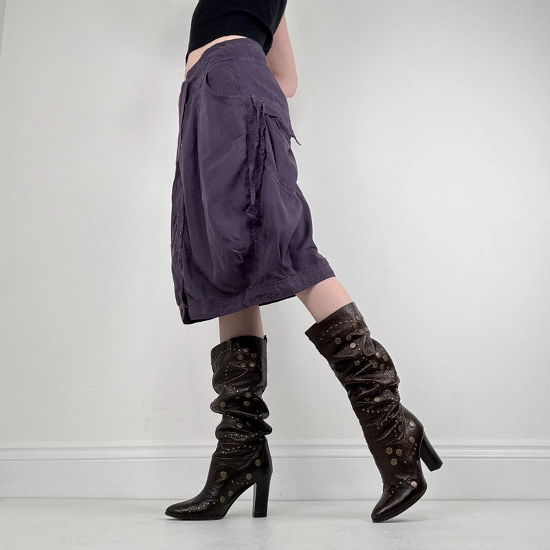 Cop Copine pleated bloomer skirt
