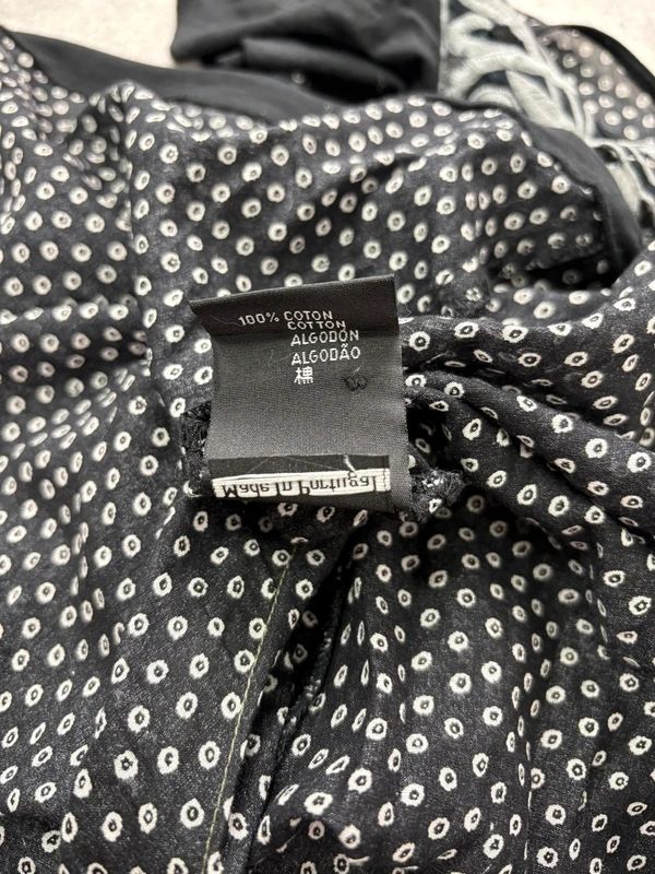 black polkadot Cop Copine midi dress