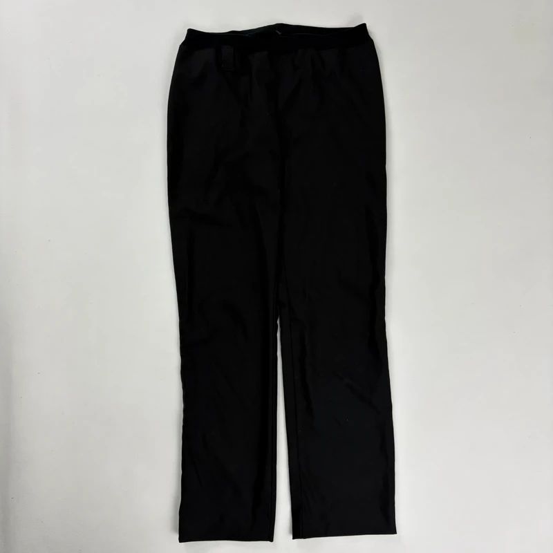 Black Cop Copine straight leg trousers