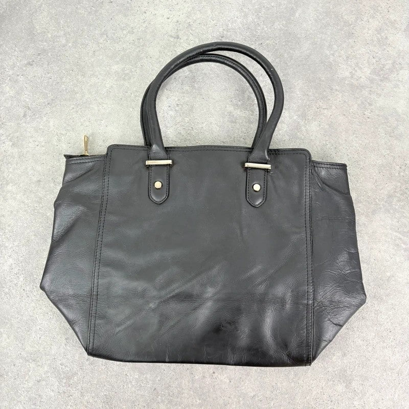 Black pony hair bag