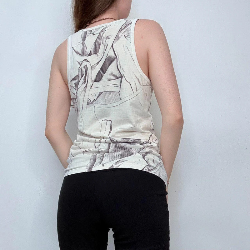 Maison Margiela graphic print vest MM6