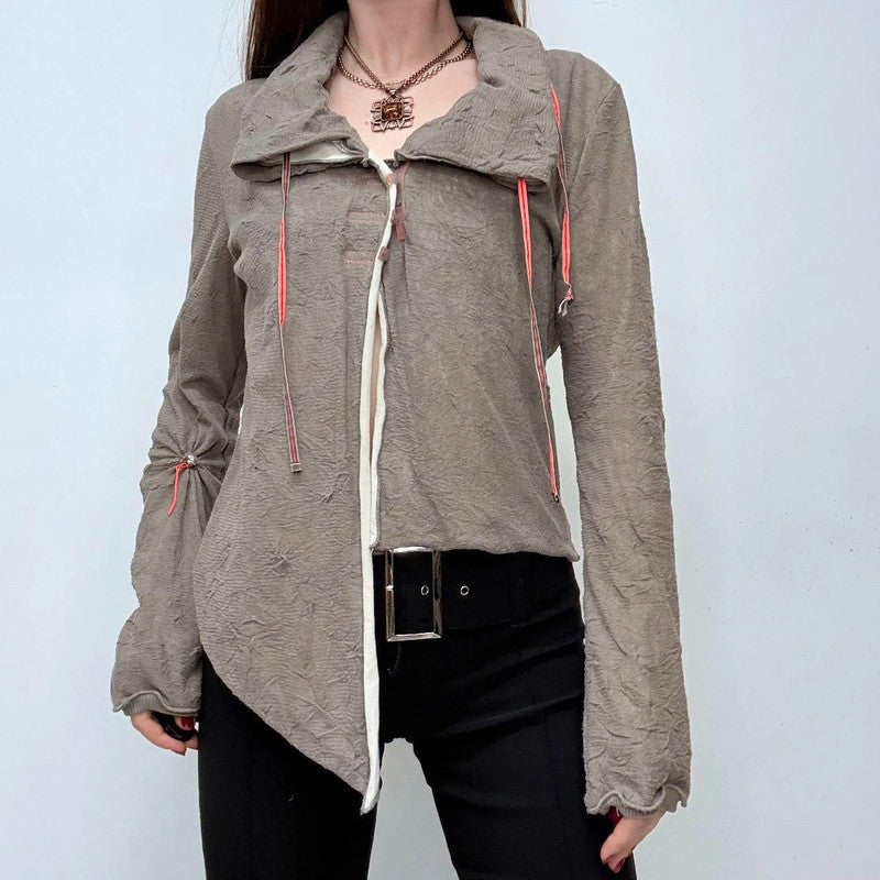 asymmetric cop copine cargo shirt
