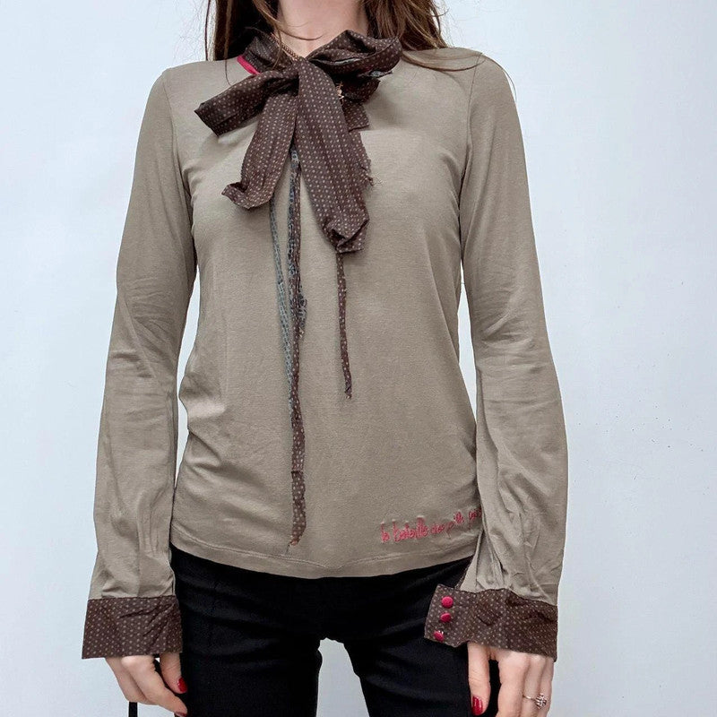 cop copine jersey flared top