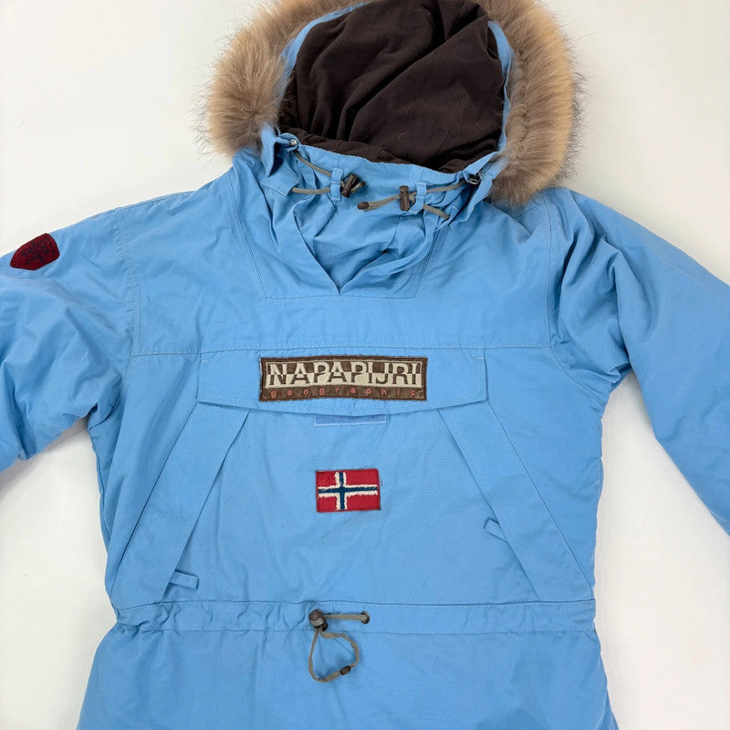 Vintage 90s napapijri geographic Skidoo jacket