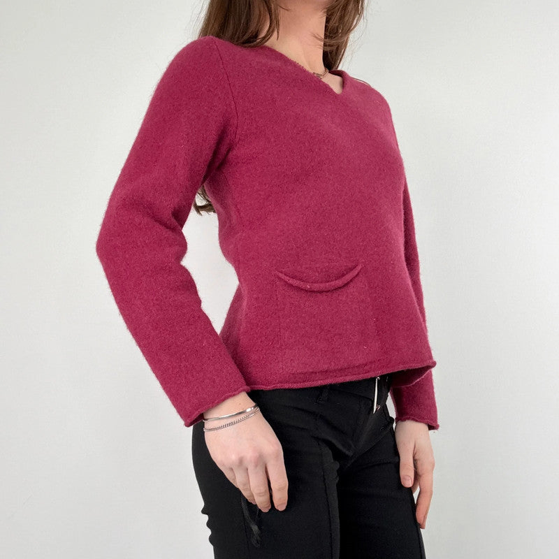Eribe pink wool jumper