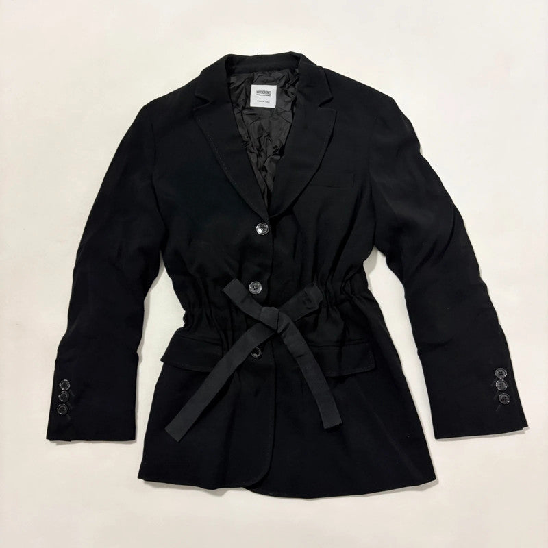 black moschino blazer dress