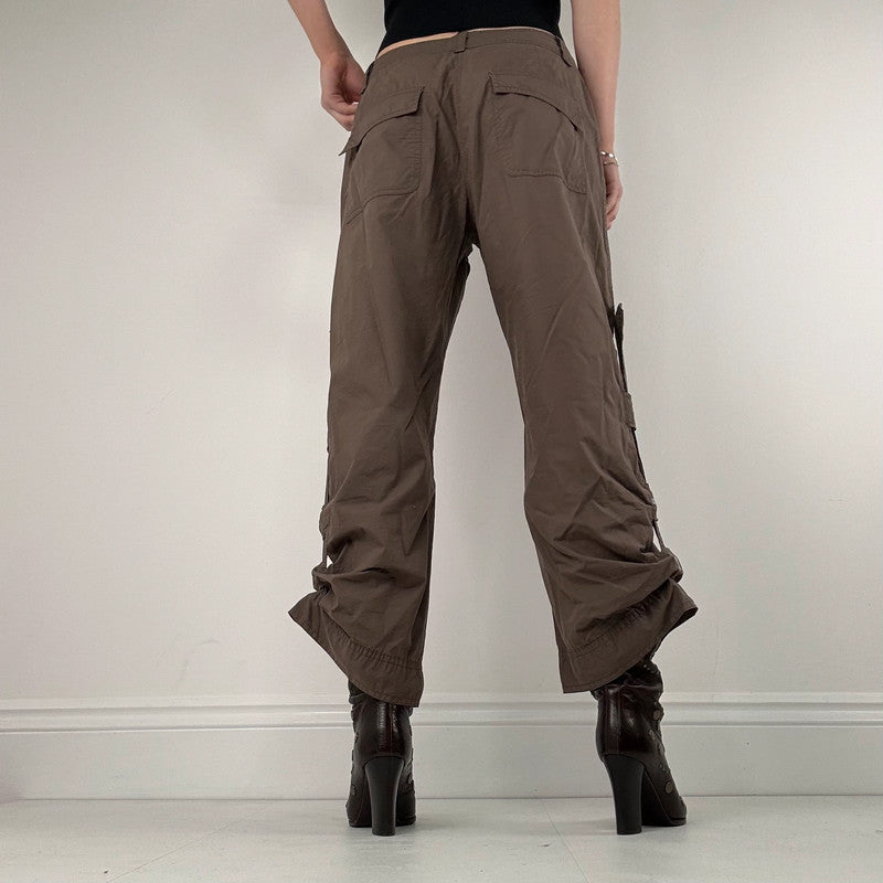 Cop Copine brown wide leg trousers