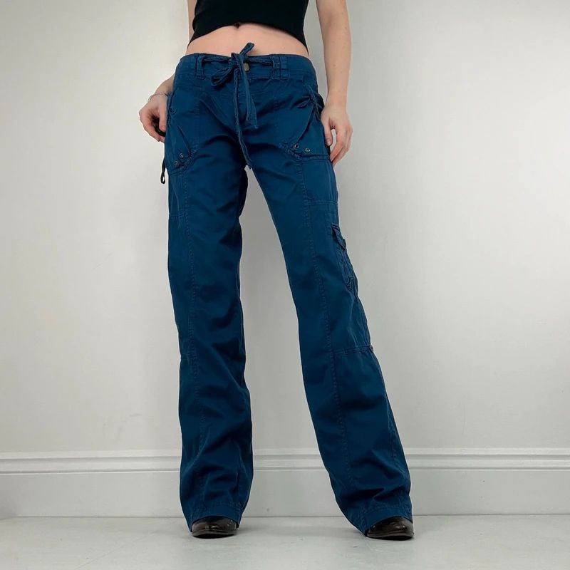 blue flared Morgan de Toi trousers