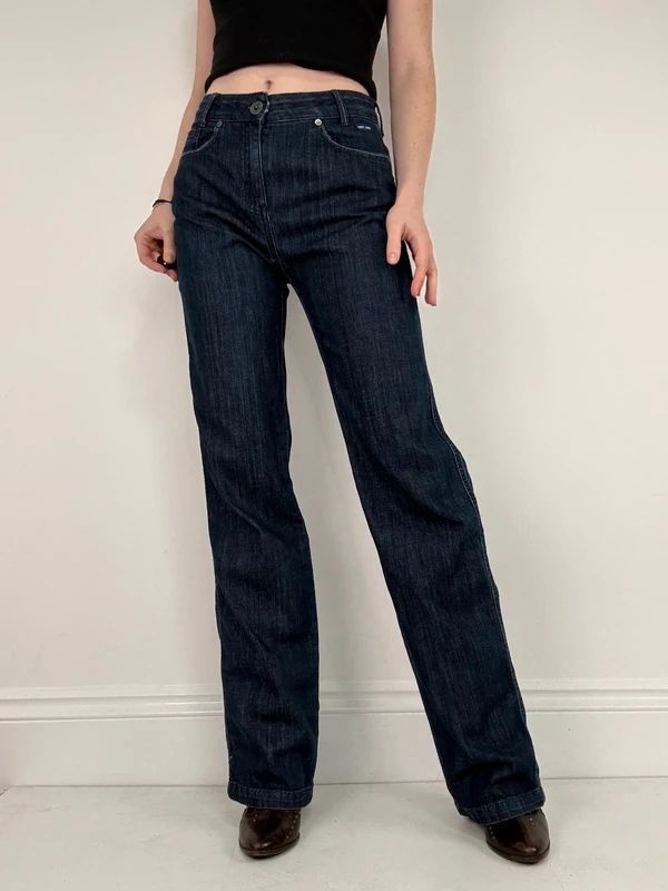 Dark denim saint James French straight leg jeans