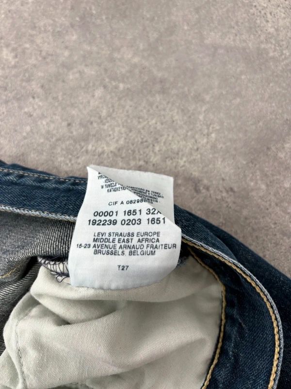 Levis engineered twisted jeans