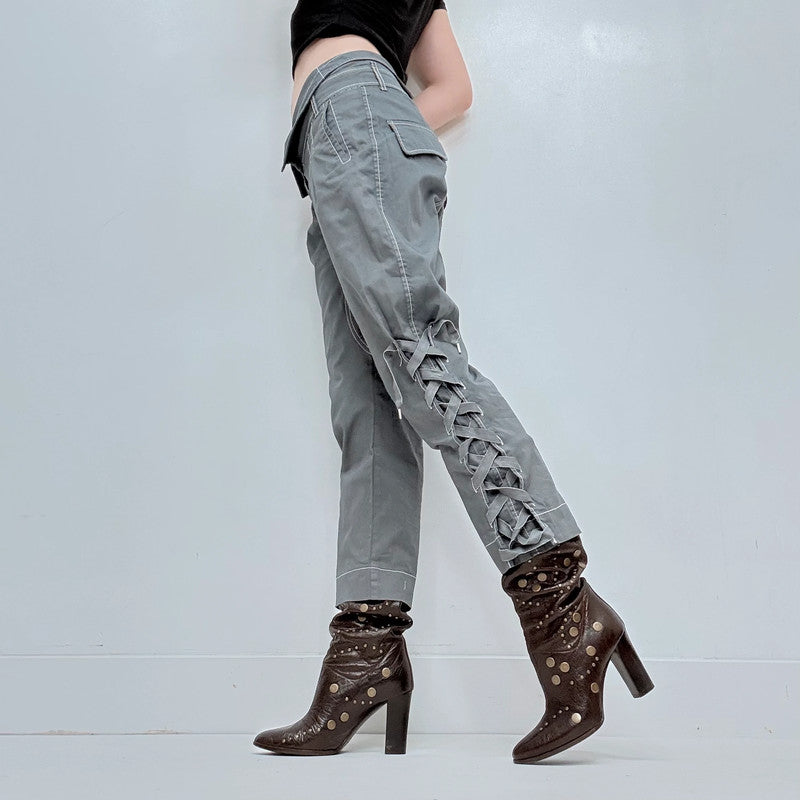 grey pleated Cop Copine pants