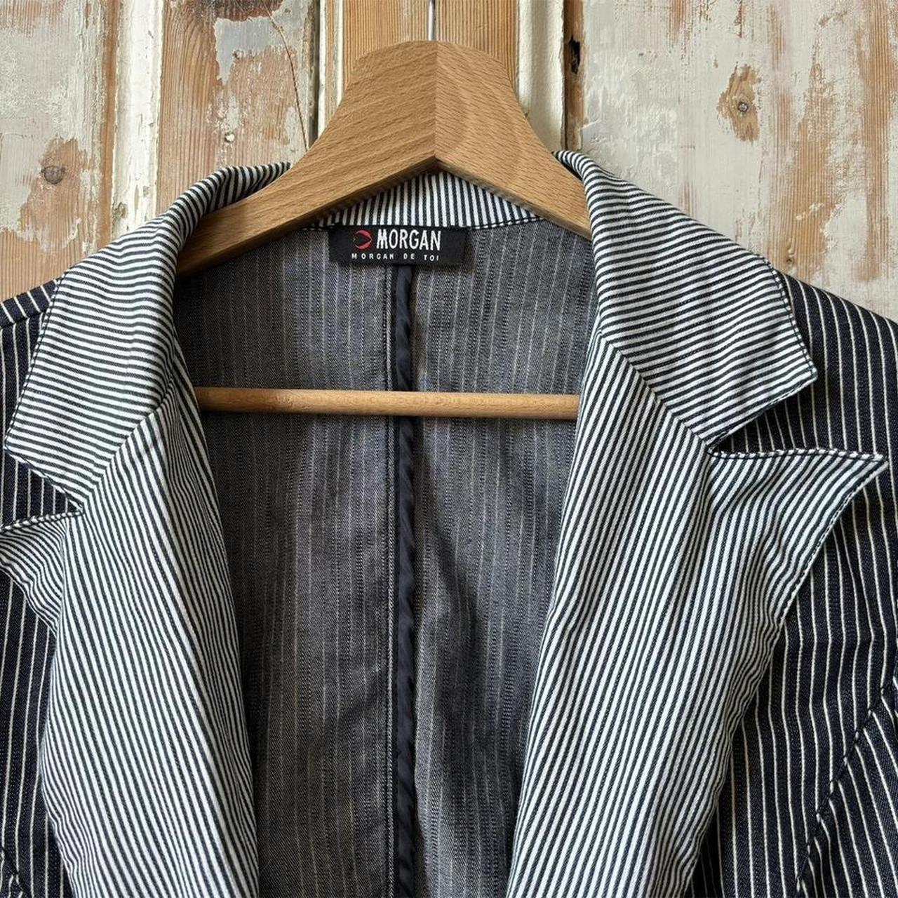 Morgan pinstripe preppy jacket