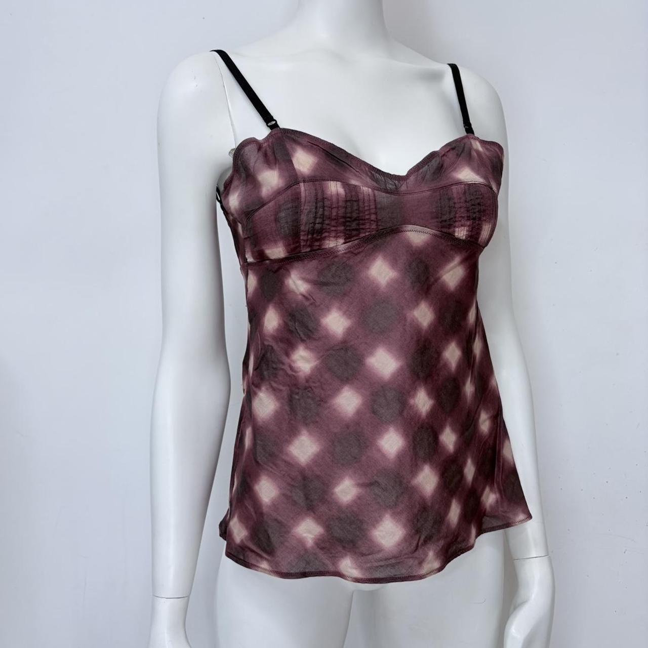 Tartan print Marni vest top