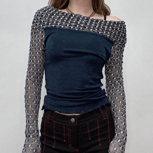 Off the shoulder slouchy t-shirt