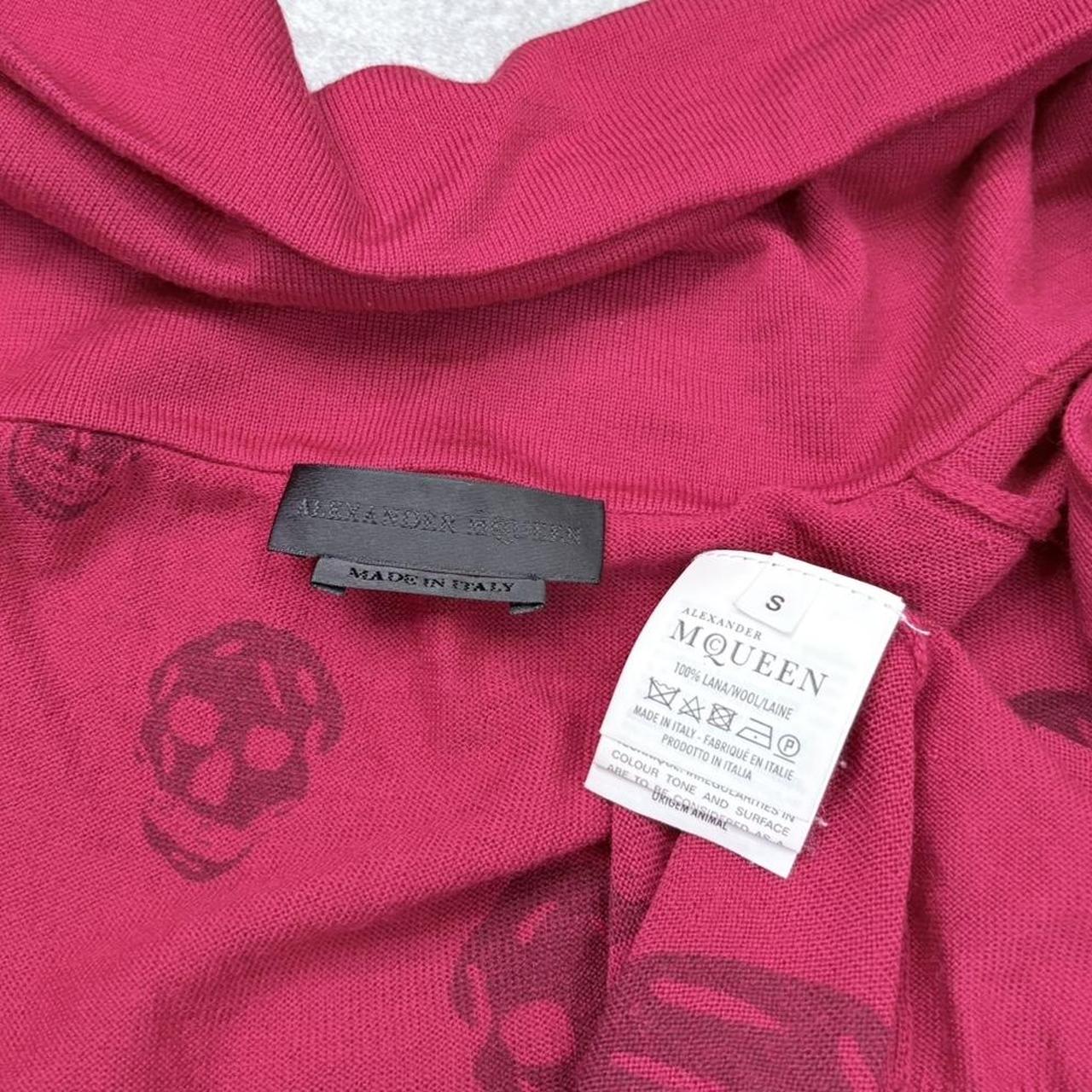 Asymmetric draped alexander mcqueen cardigan