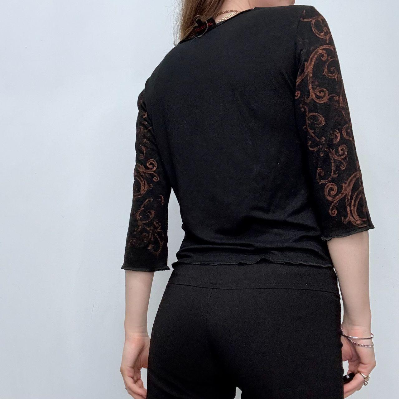 Graphic printed grunge t-shirt