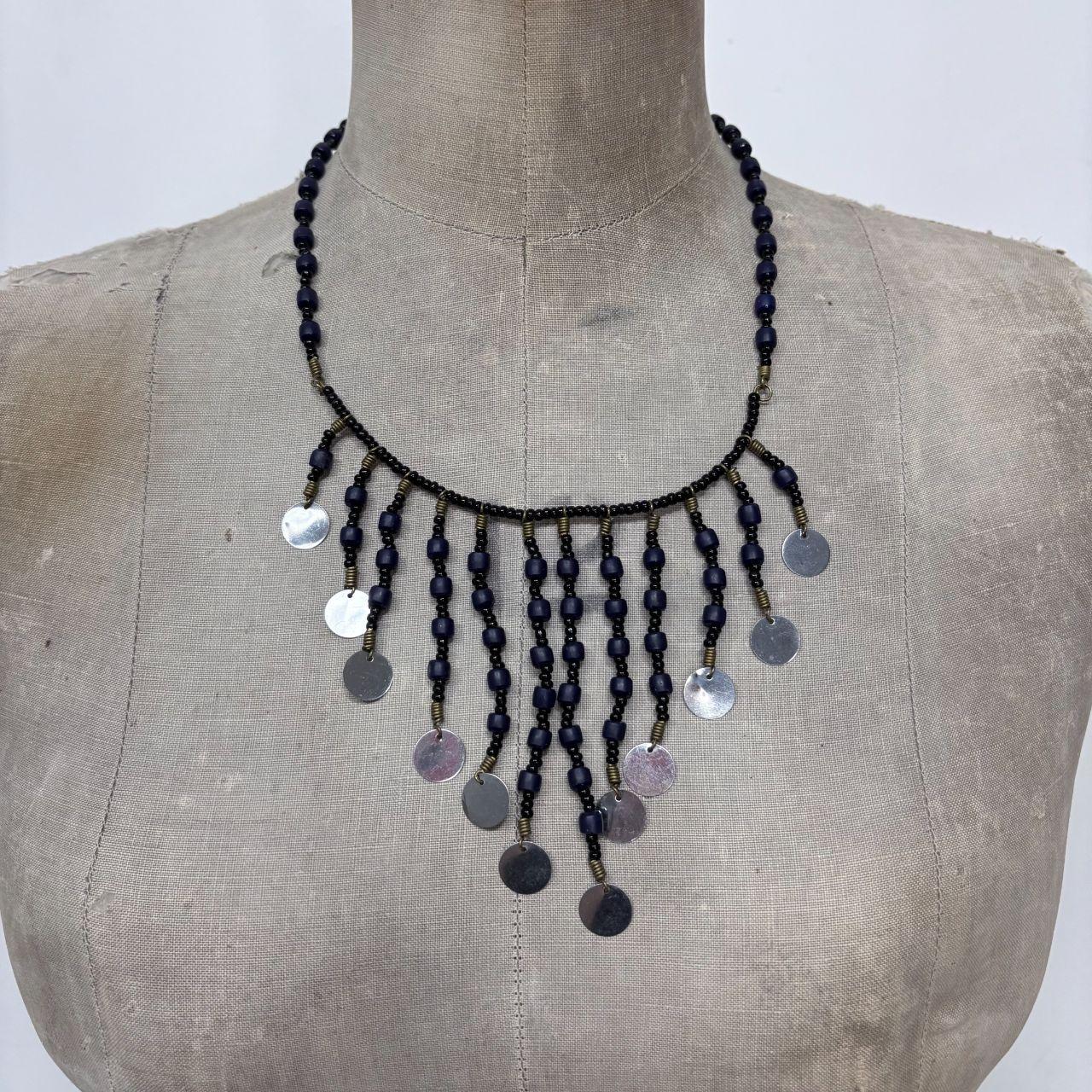 Boho layered hippie necklace