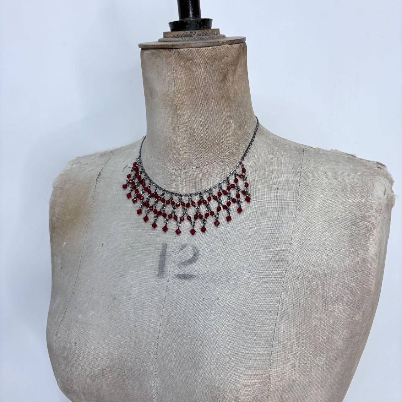 Boho draped chain fairy necklace