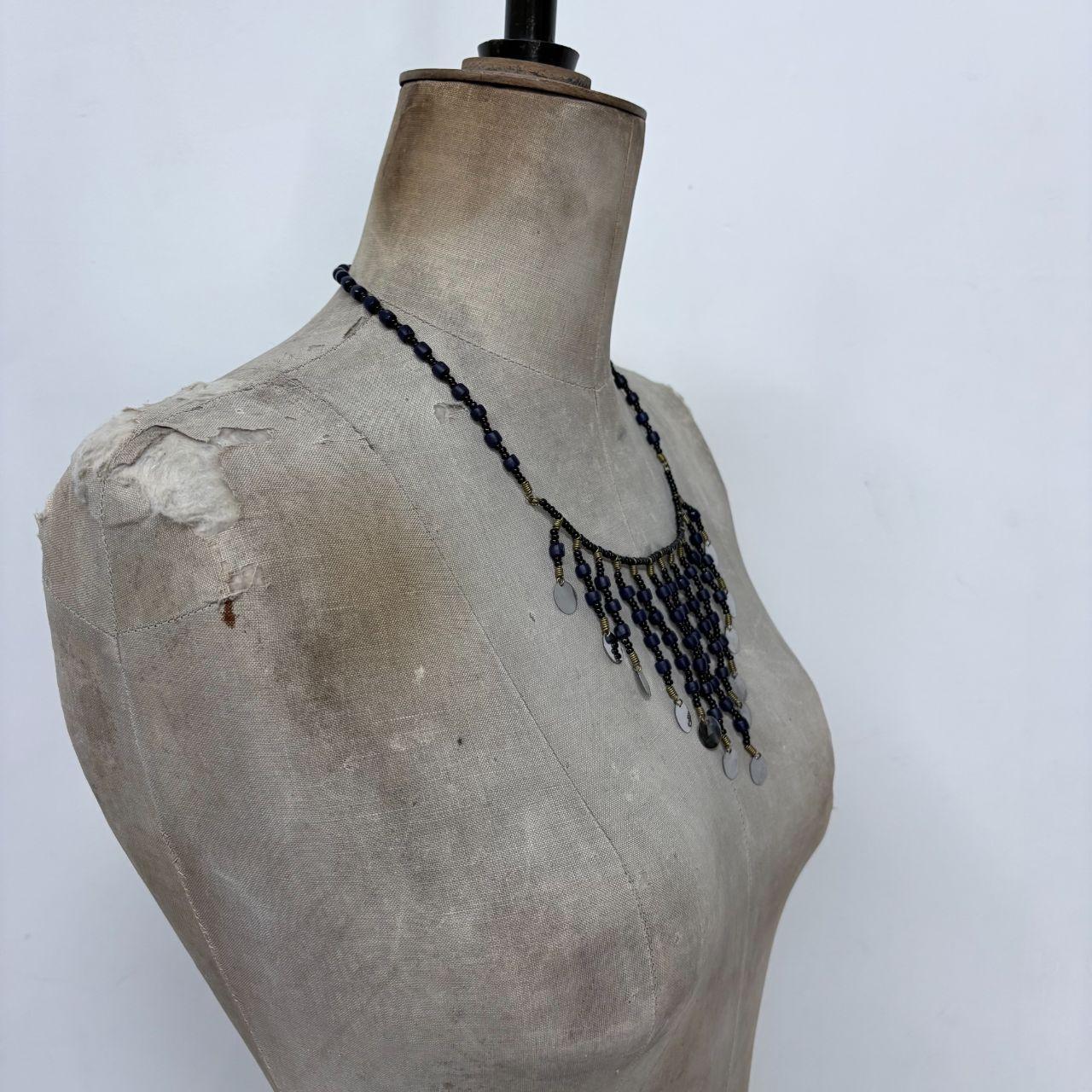 Boho layered hippie necklace
