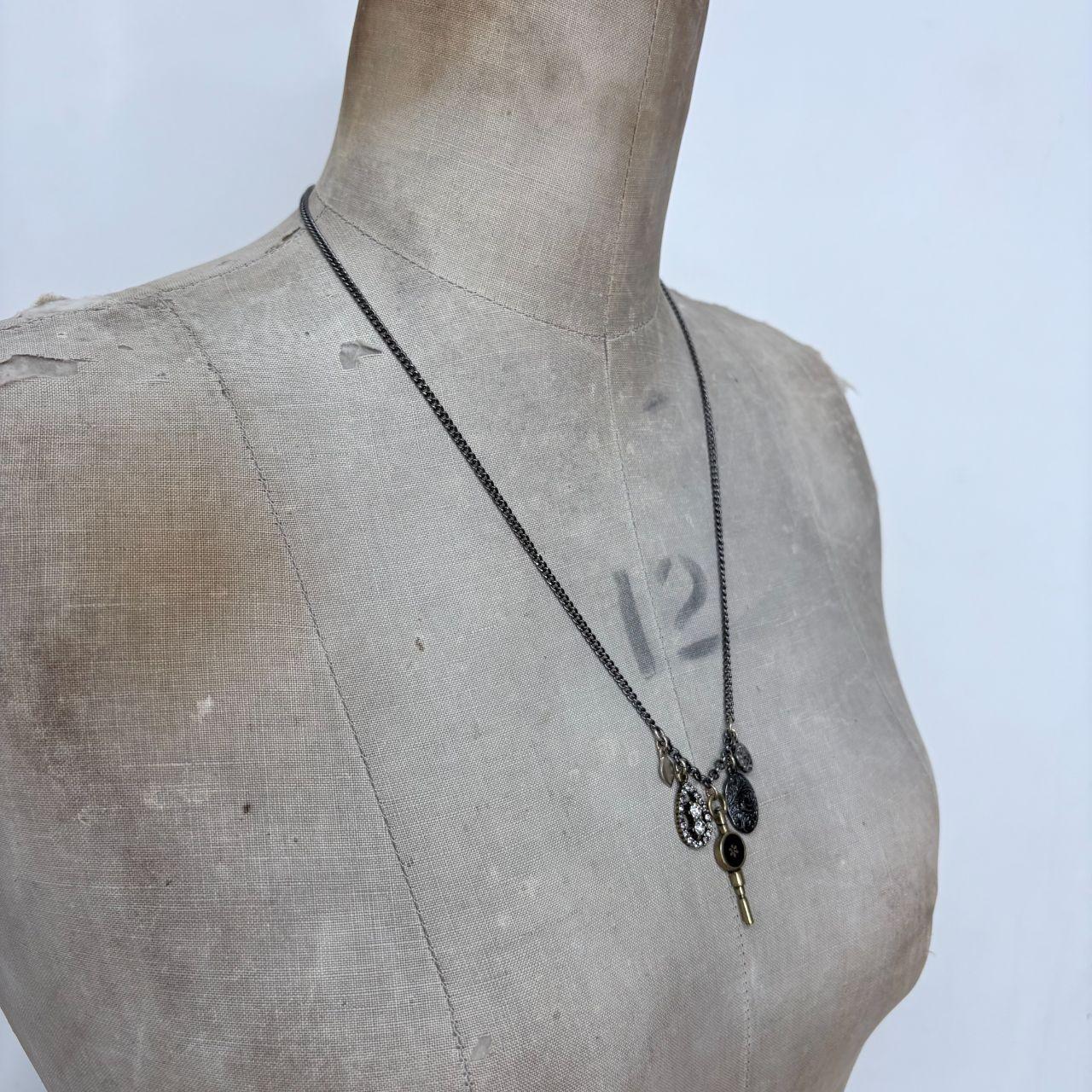 Chain charm necklace