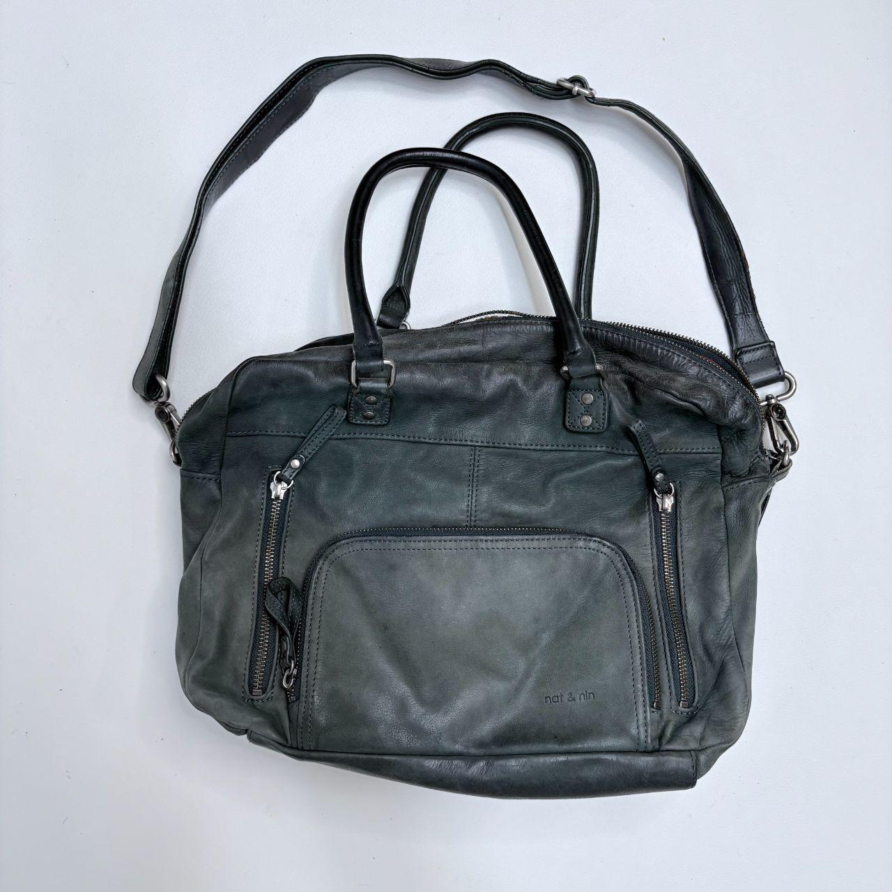 Khaki green slouchy bag