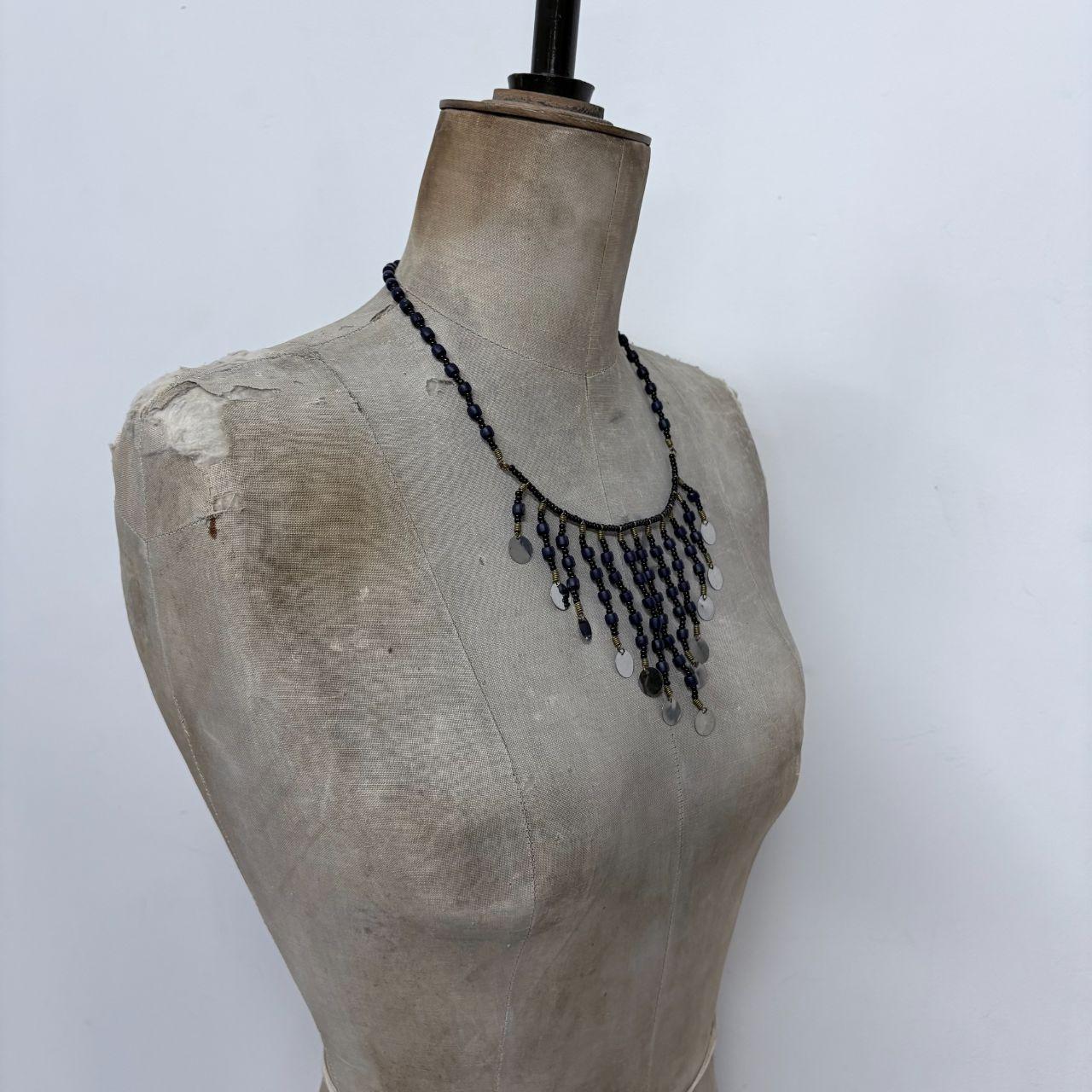 Boho layered hippie necklace