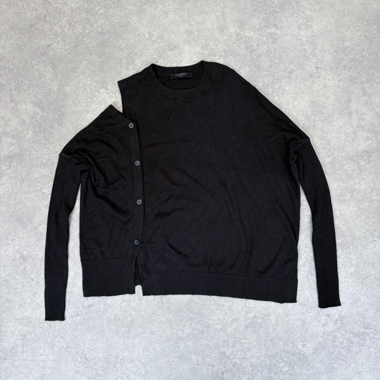 Asymmetric allsaints draped jumper