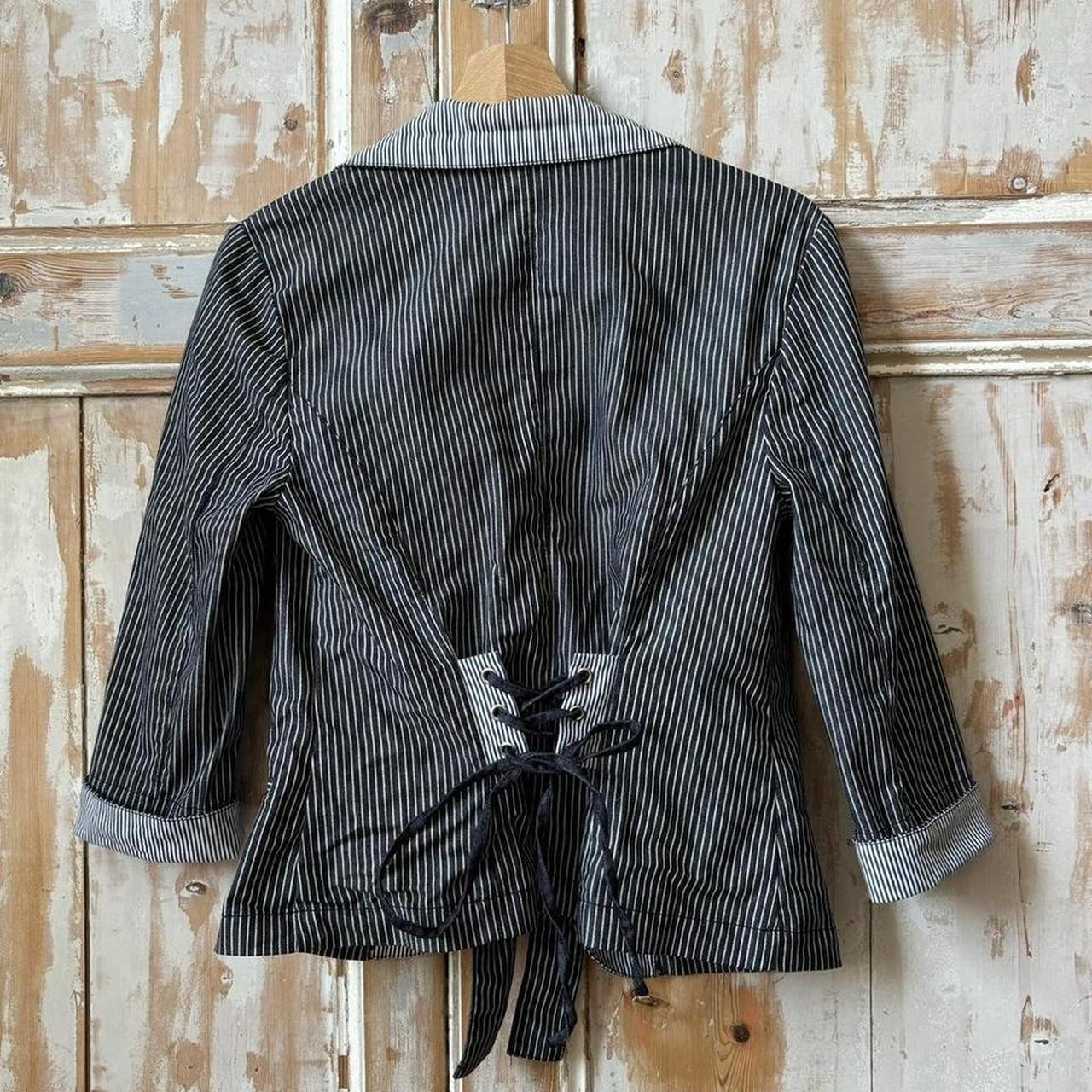 Morgan pinstripe preppy jacket