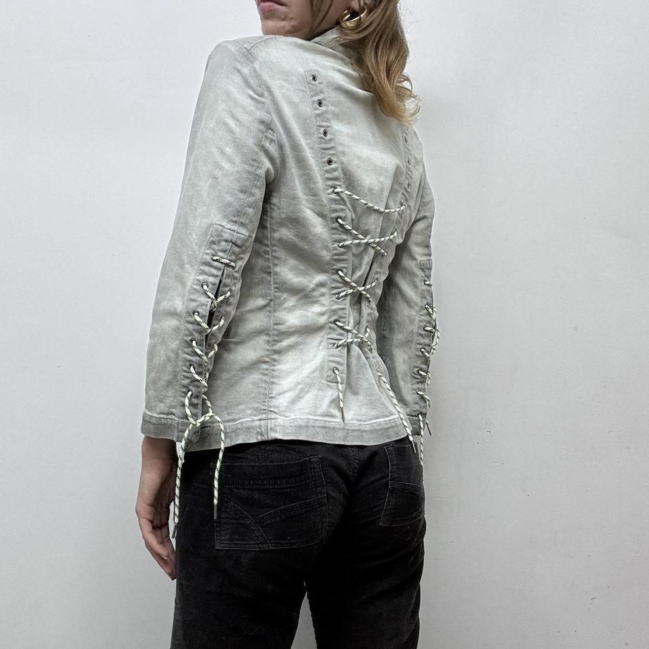 Diesel  distressed corset jacket