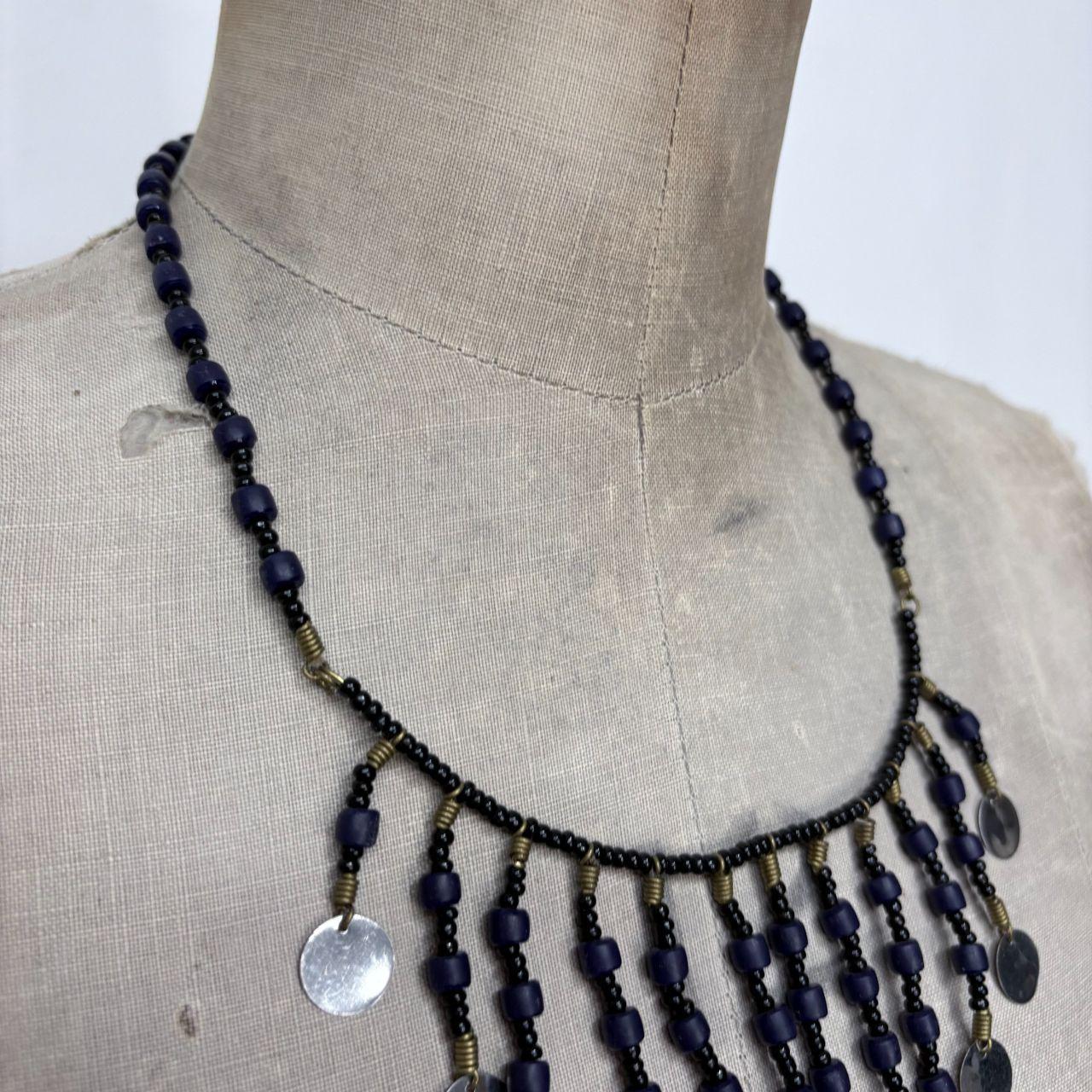 Boho layered hippie necklace