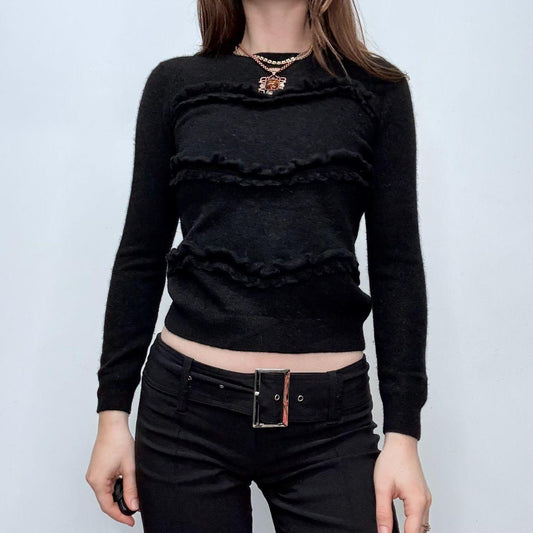 Black cashmere sezane jumper