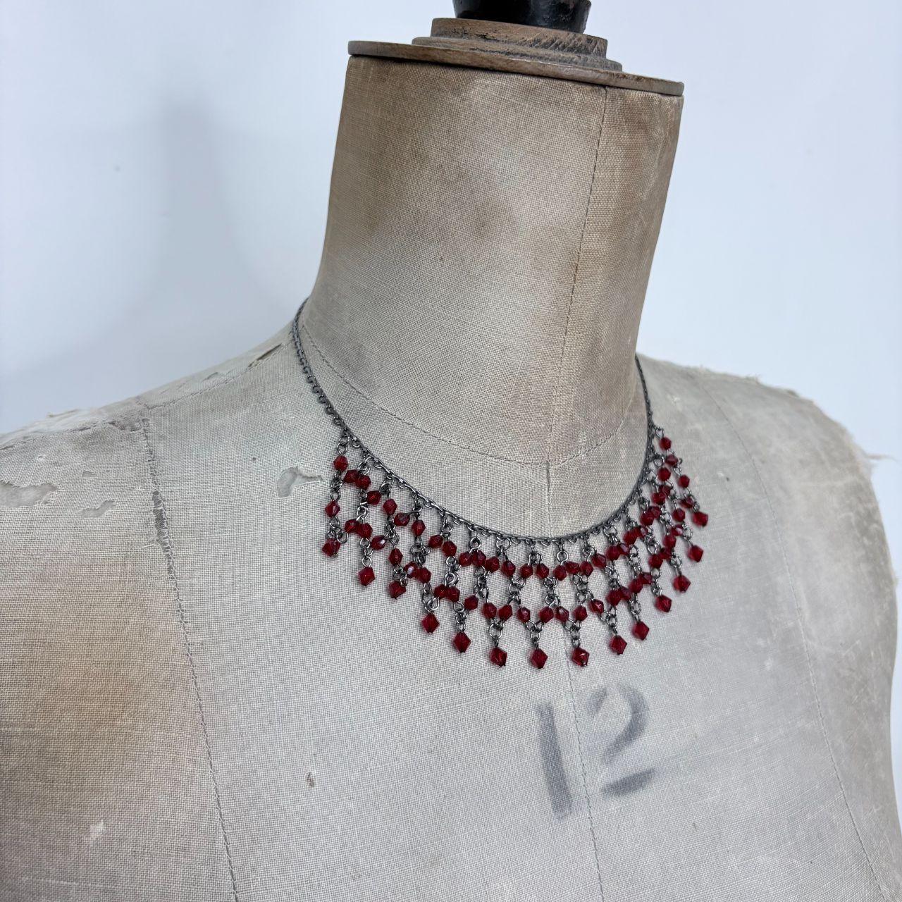 Boho draped chain fairy necklace