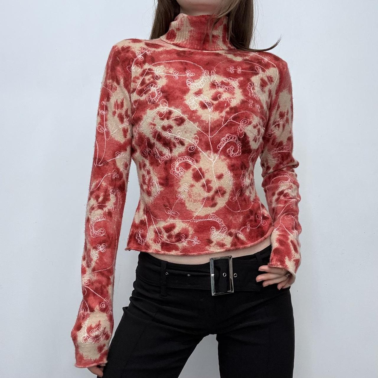 Embroidered Custo Barcelona wool jumper