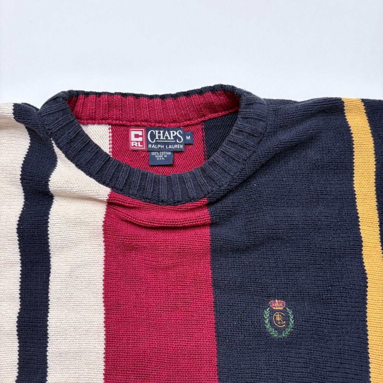 Striped oversized slouchy knit jumper